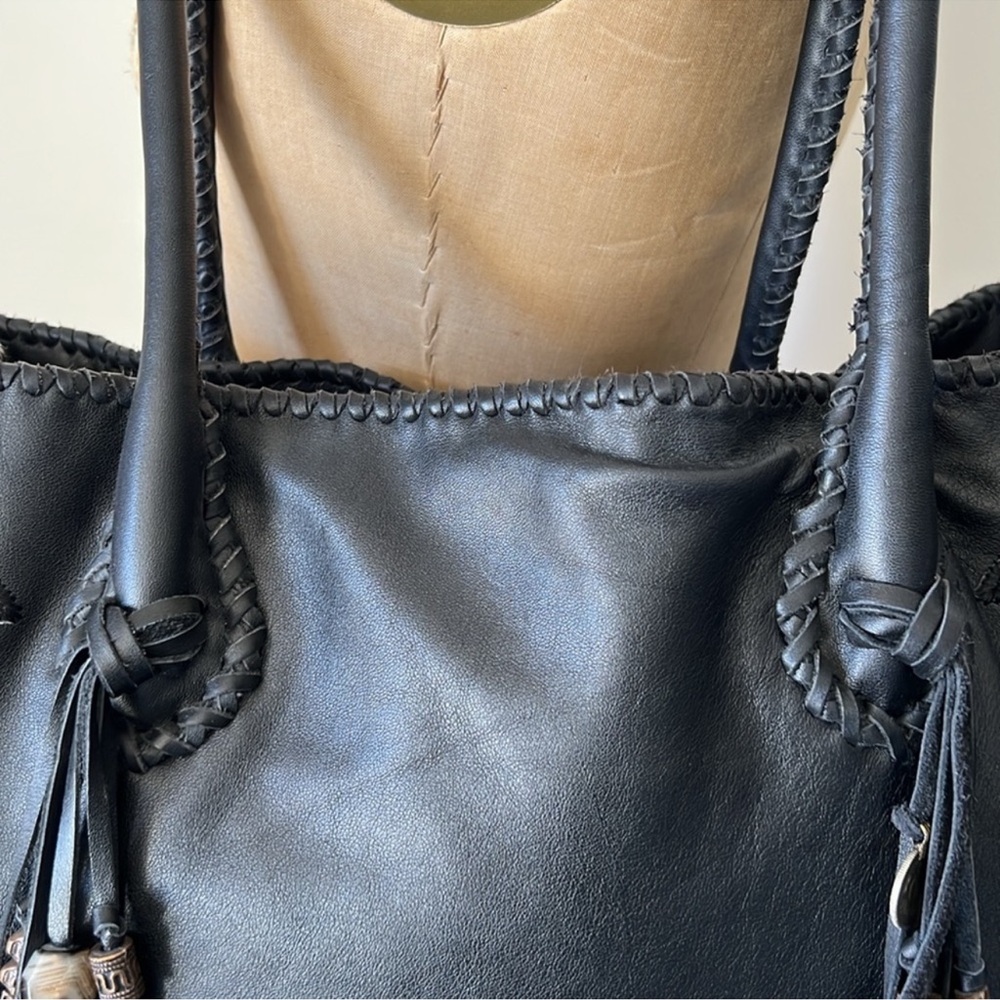 Vintage Simone Camille Genuine Calf Hair & Leather Handbag - Picture 11 of 14